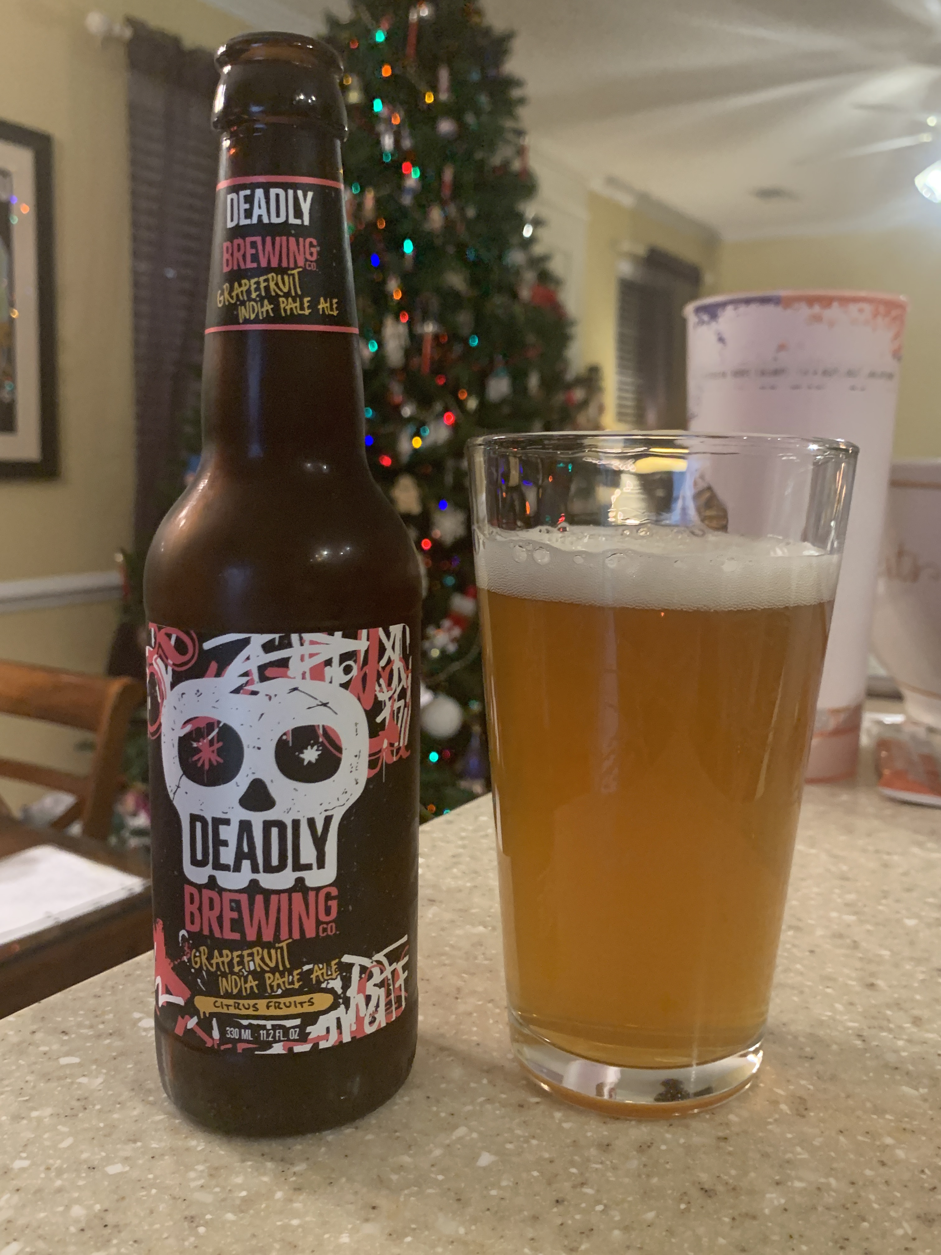 Deadly Brewing Grapefruit India Pale Ale